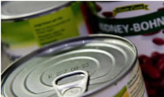 Can seamer for the food industry and can making